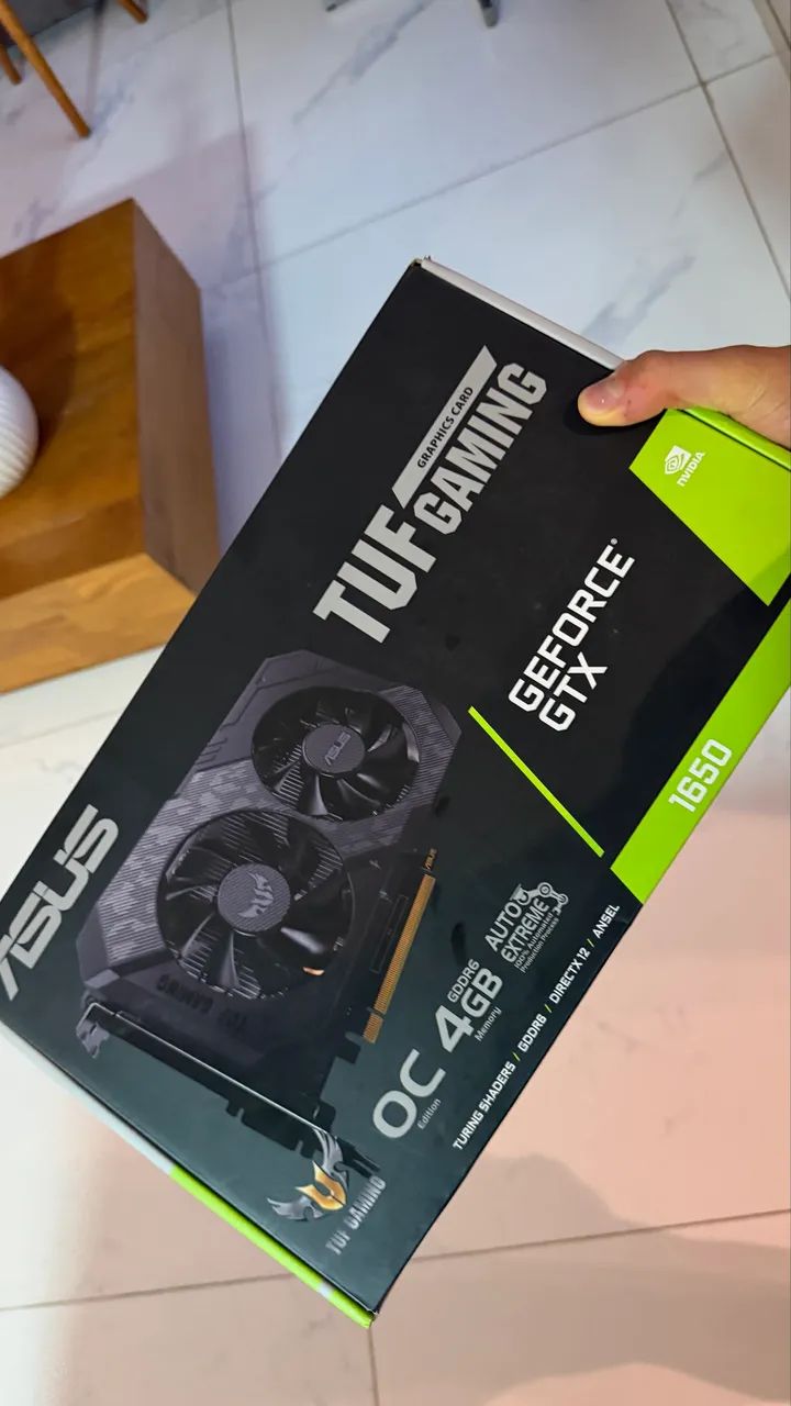 GTX 1650 ASUS TUF OC 4GB 