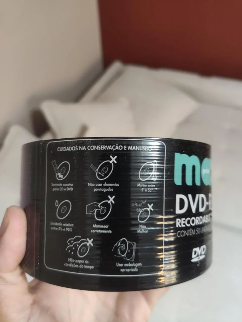 DVD-R Maxprint 4,7 GB 16x - 1 Unidade Avulsa com Envelope - Foto 3