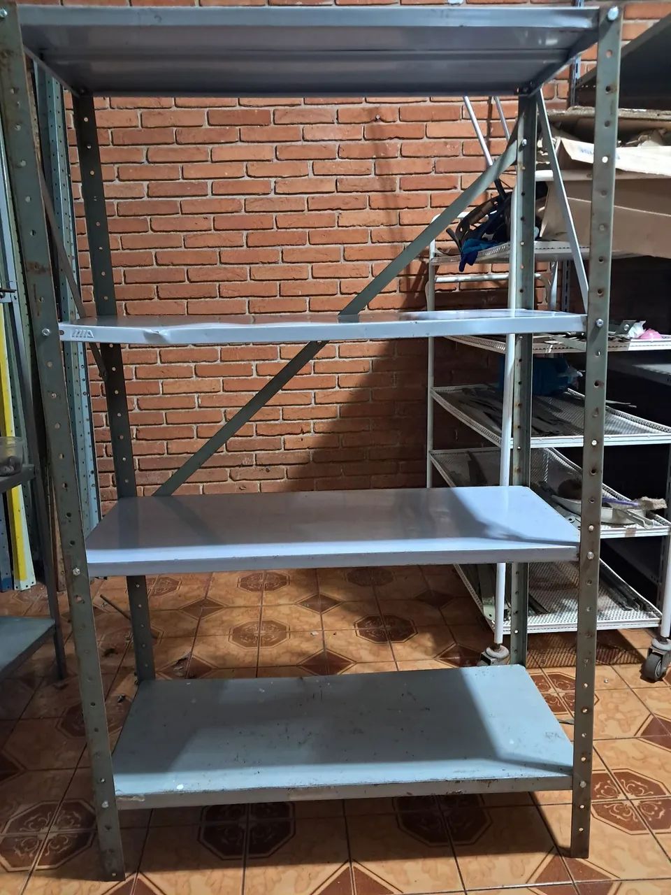 Prateleira aço 0.40 fundos