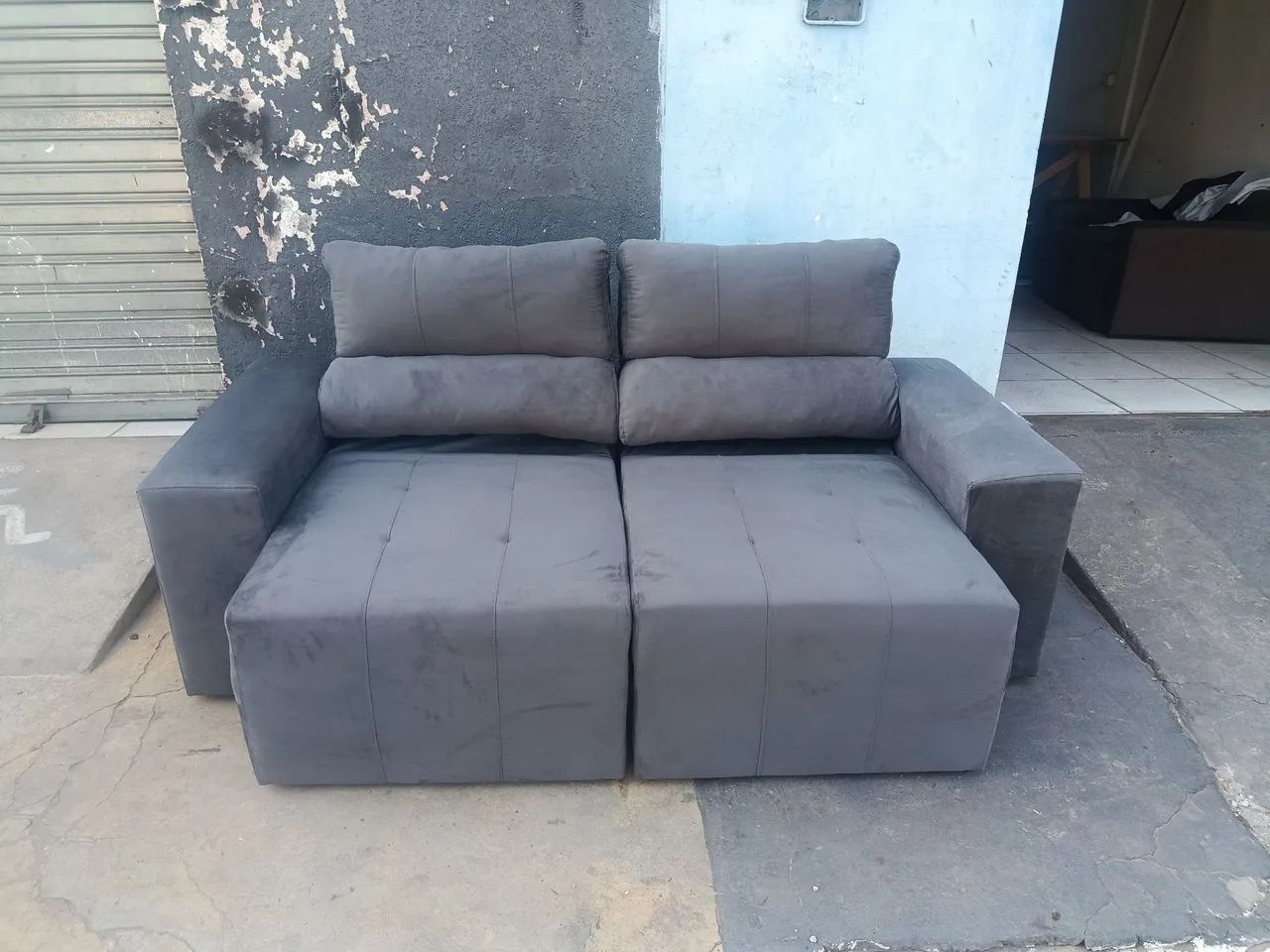 sofá retrátil e reclinável  - Foto 3