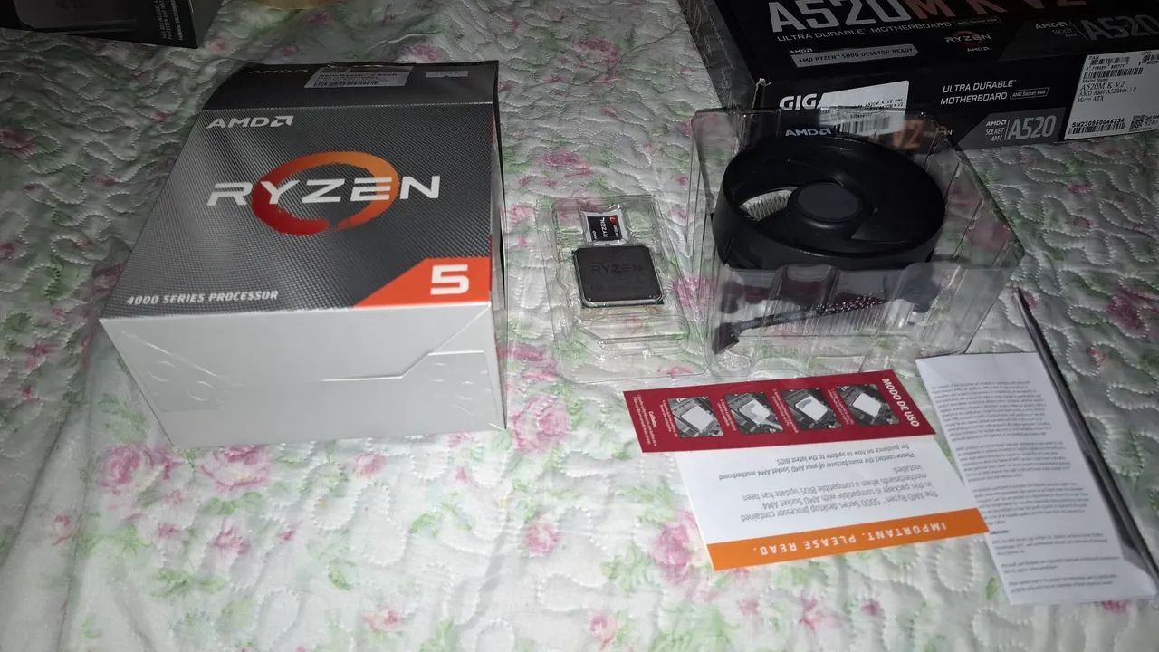 Processador AMD 5 4500 6 core 12 thread