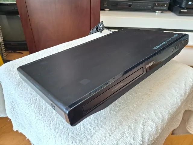 DVD Player Philips DVP3820K com Karaokê e USB - Sem Controle - Foto 3