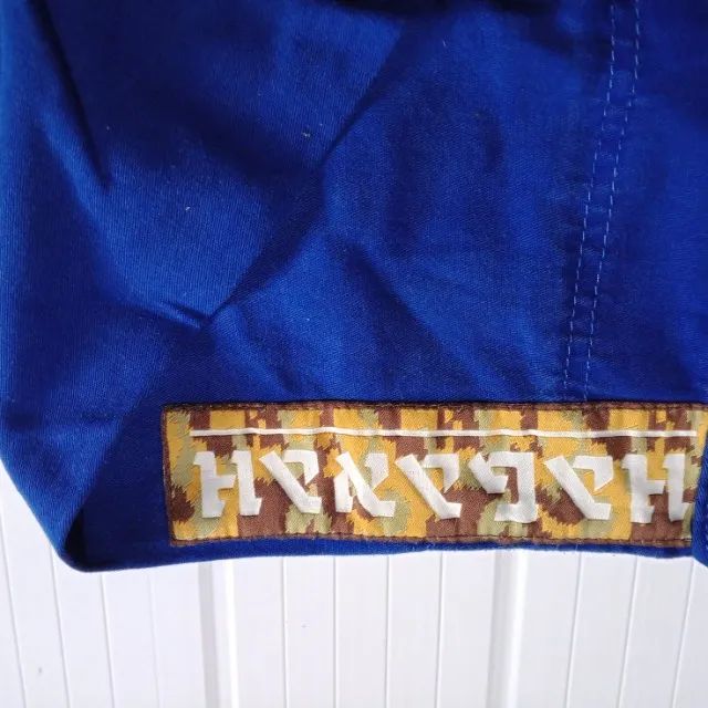 KIMONO infantil azul camisa de luta - Foto 3