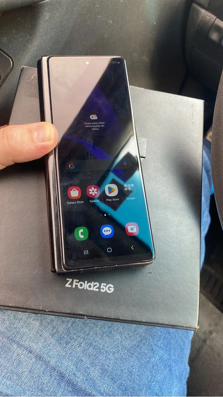 Galaxy Z fold 2 256gb 12gb de ram (Uberaba)