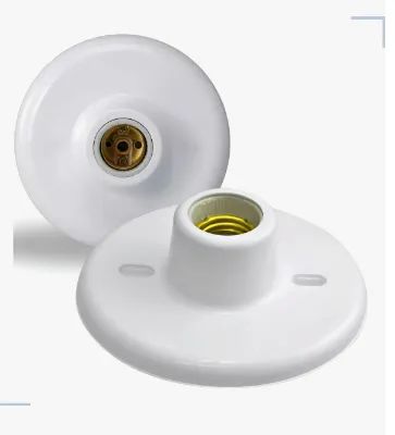 PLAFON REDONDO BOCAL E-27 BRANCO