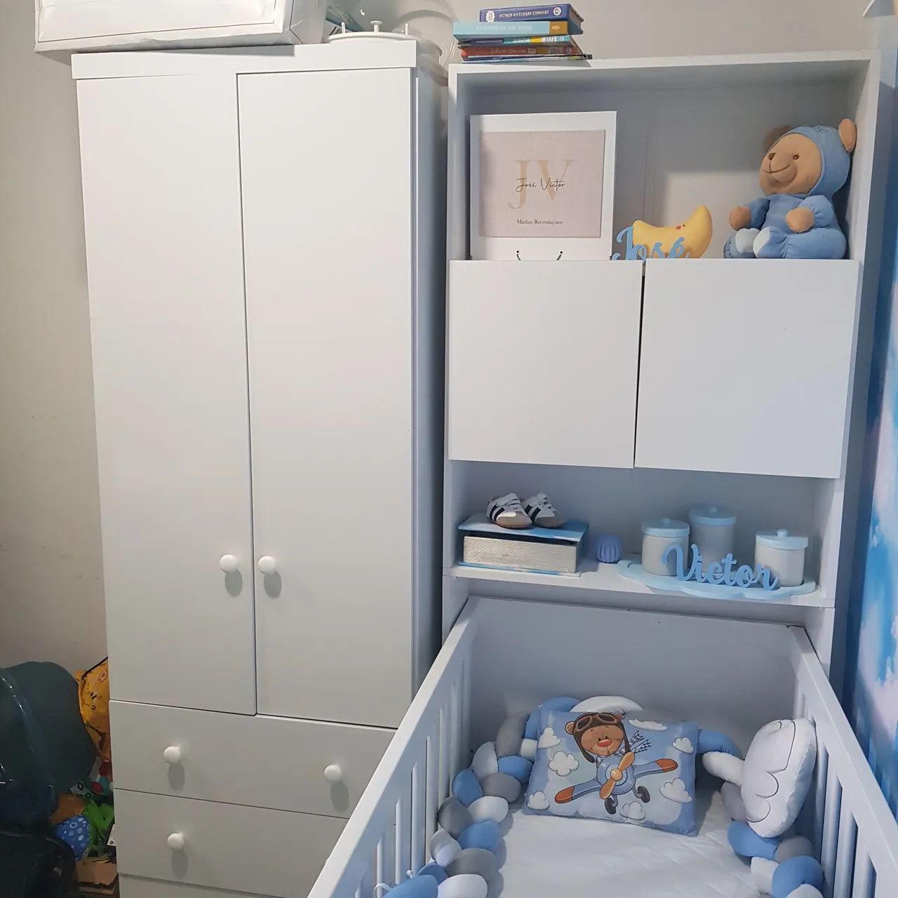 Berço e guarda roupa  - Foto 3