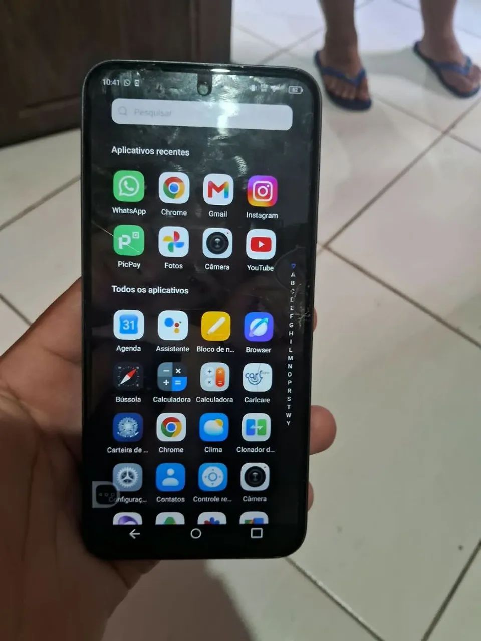 Vendo esse celular preço 250 chama no PV *67