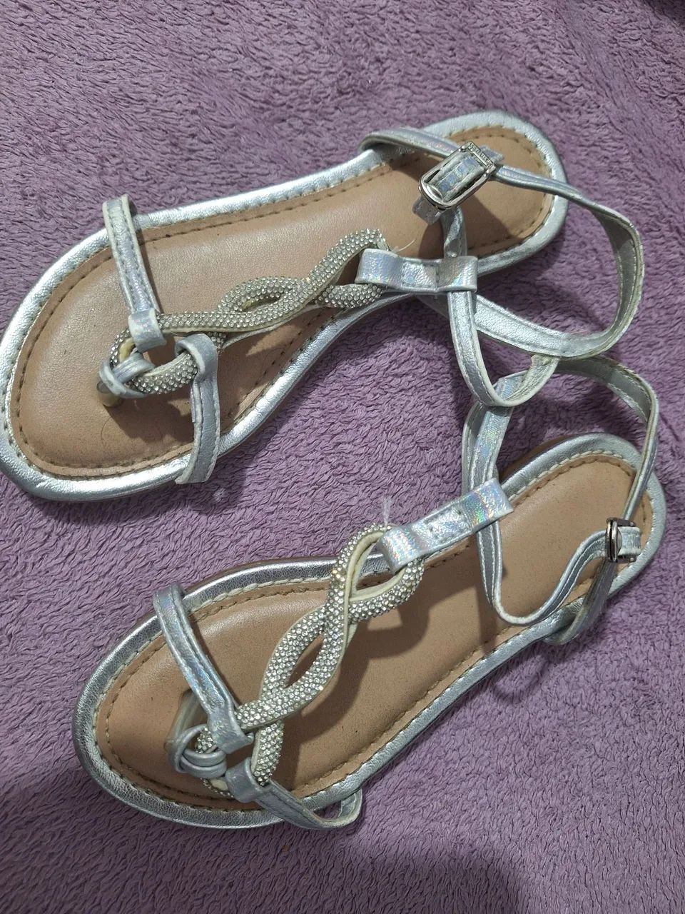 Sandalia menina tamanho 30 - Foto 2