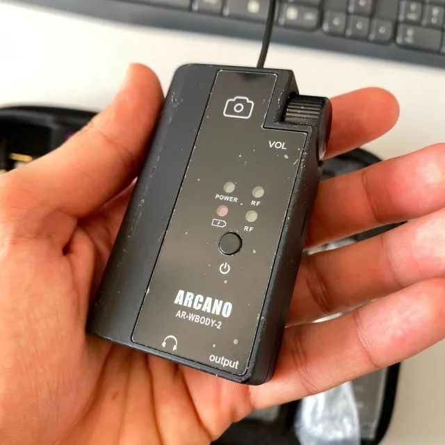 Microfone Lapela ARCANO  AR-WBODY 2 - Foto 3