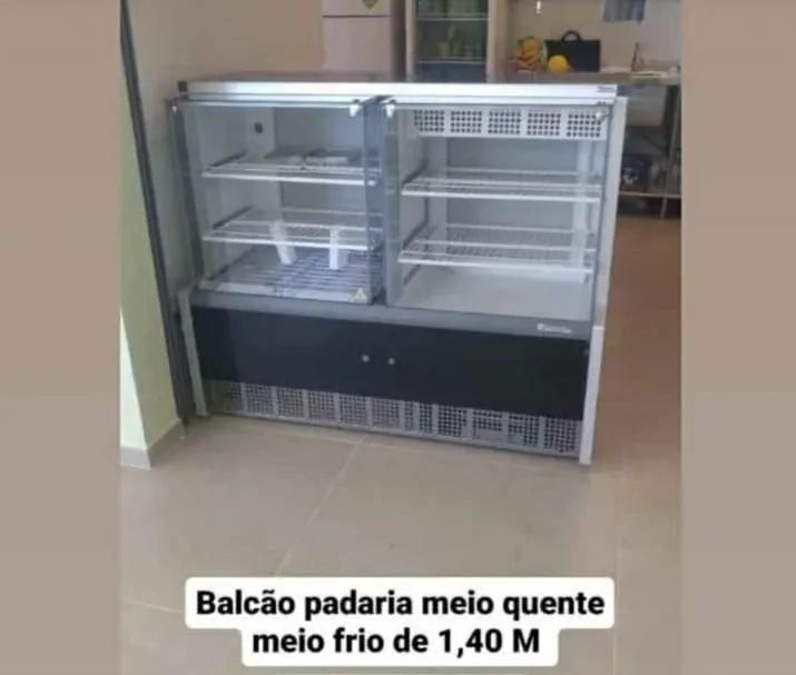 Balcão expositor quente/Frio - Gelopar  - Foto 4