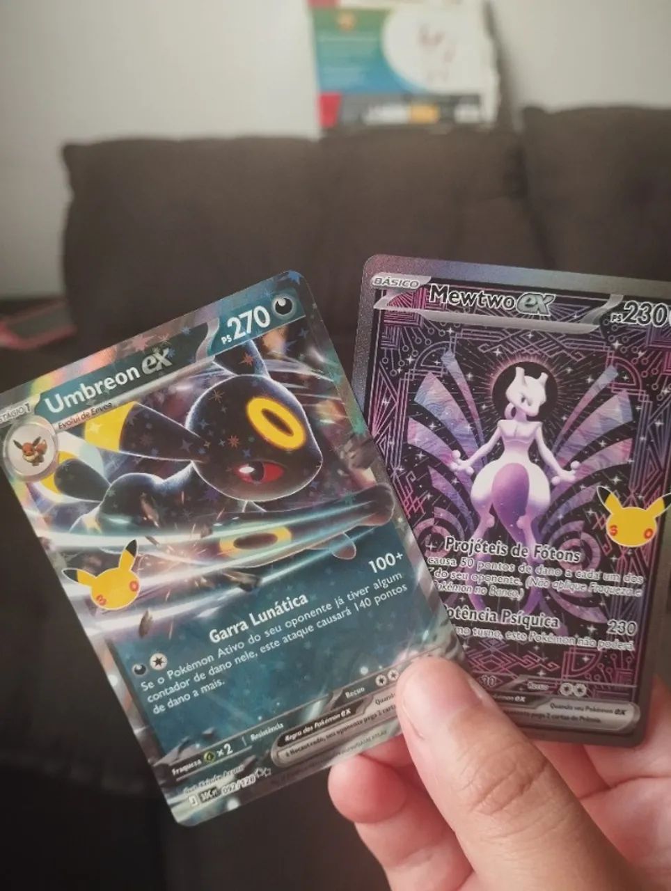 Carta TCG Especial 30 anos Mewtwo Ex - Foto 2