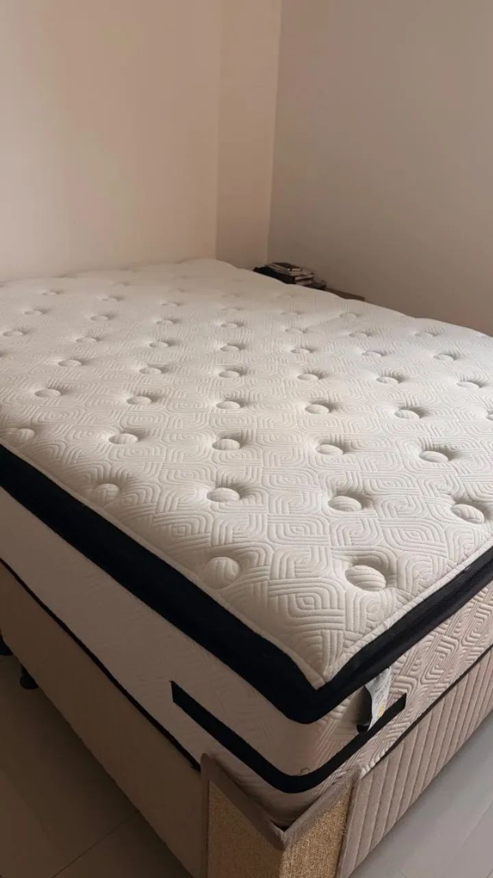 Cama Queen (Colchão + Box)