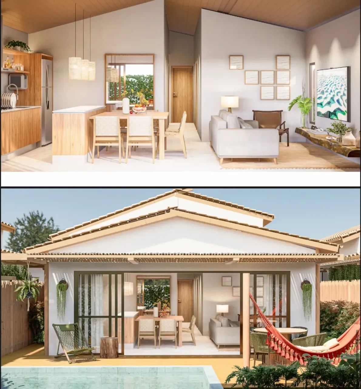 CASA CONDOMÍNIO EM SANTO AMARO COM 3 SUÍTES - Foto 2