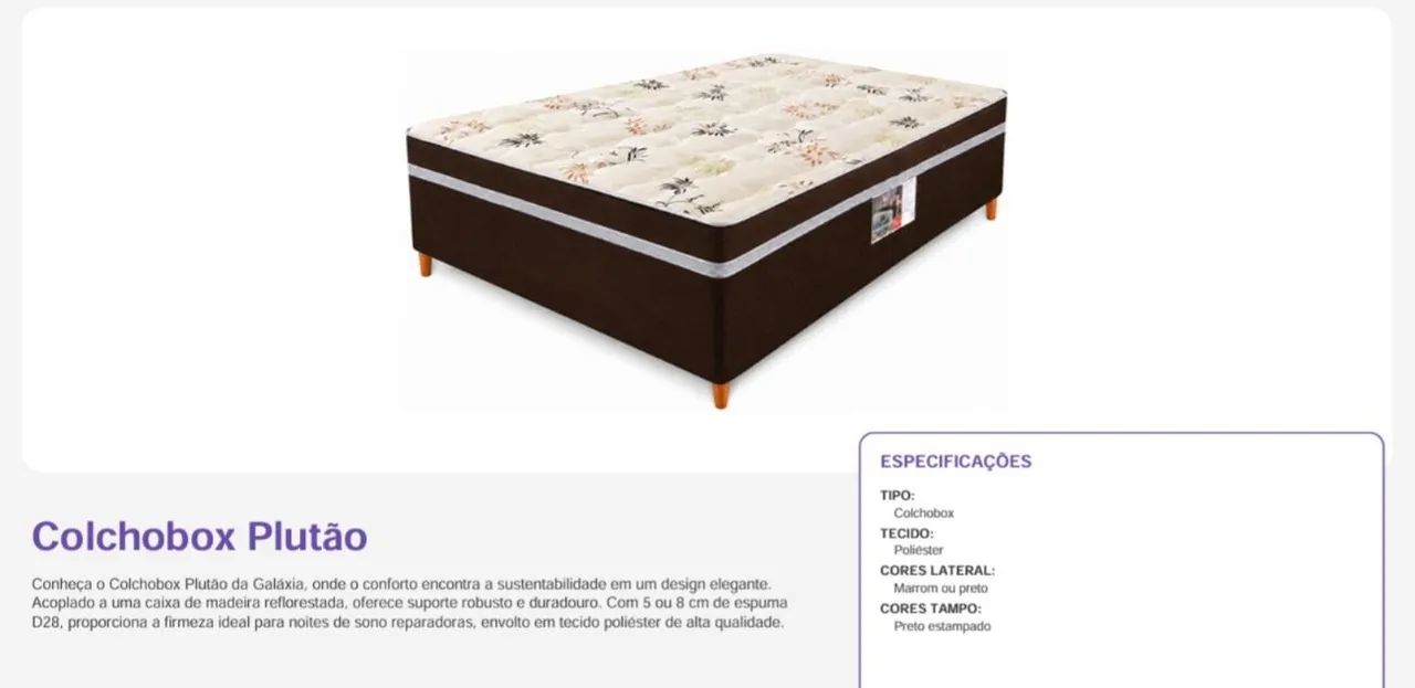 Colchabox casal 