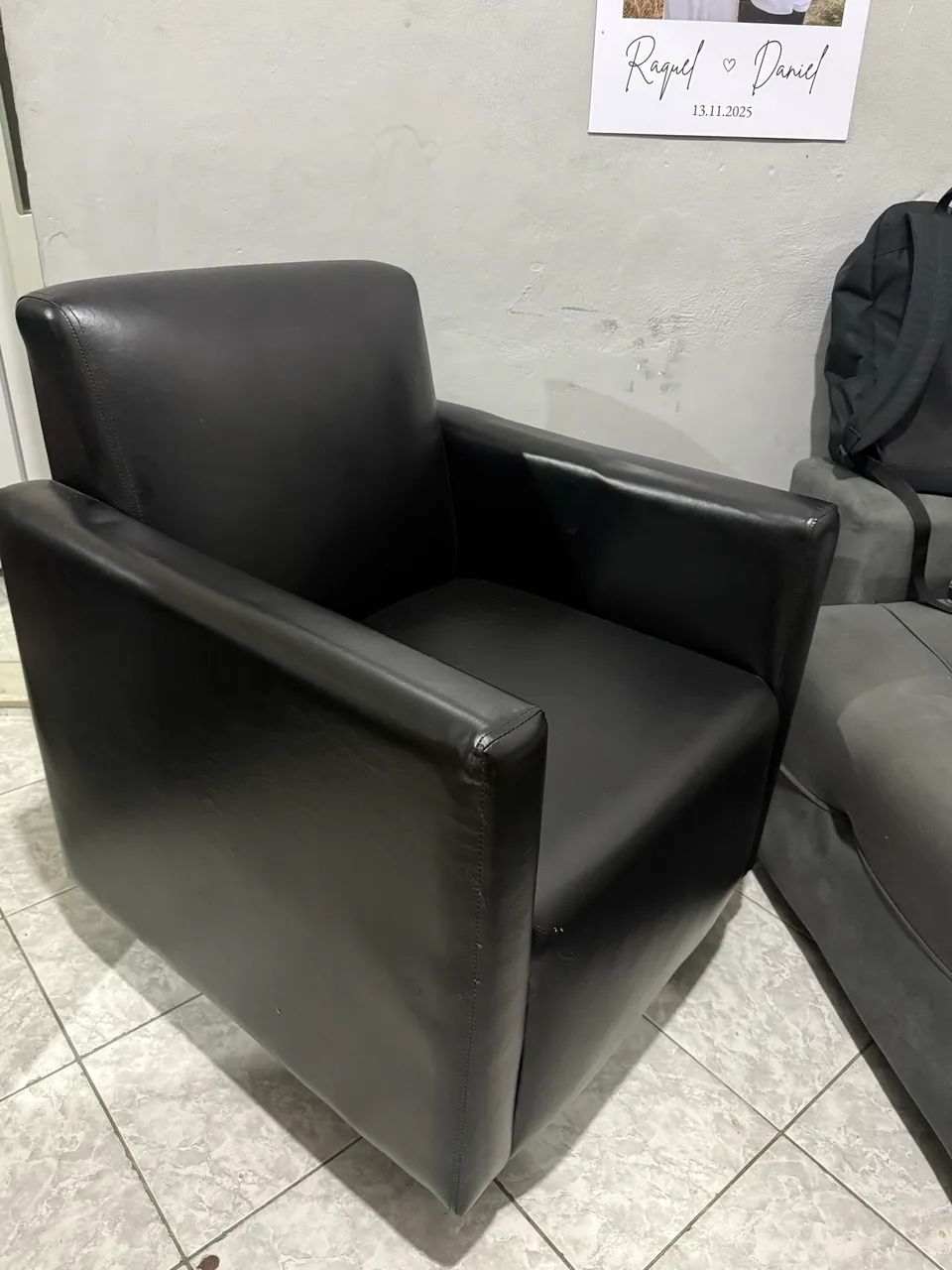 Poltrona preta  - Foto 2