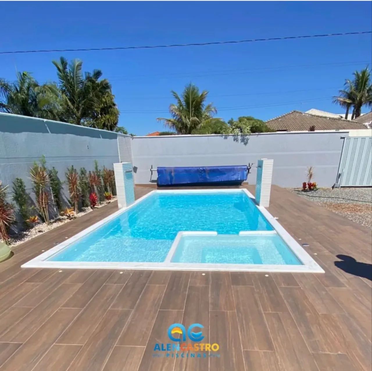Piscina completa aquecida 9 metros  - Foto 3
