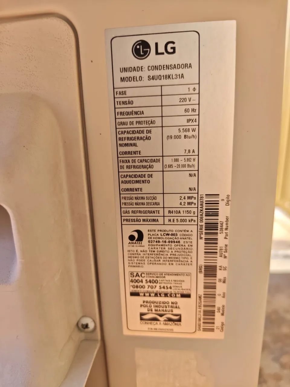 Ar condicionado Split Dual Inverter 18 BTUS  - Foto 5