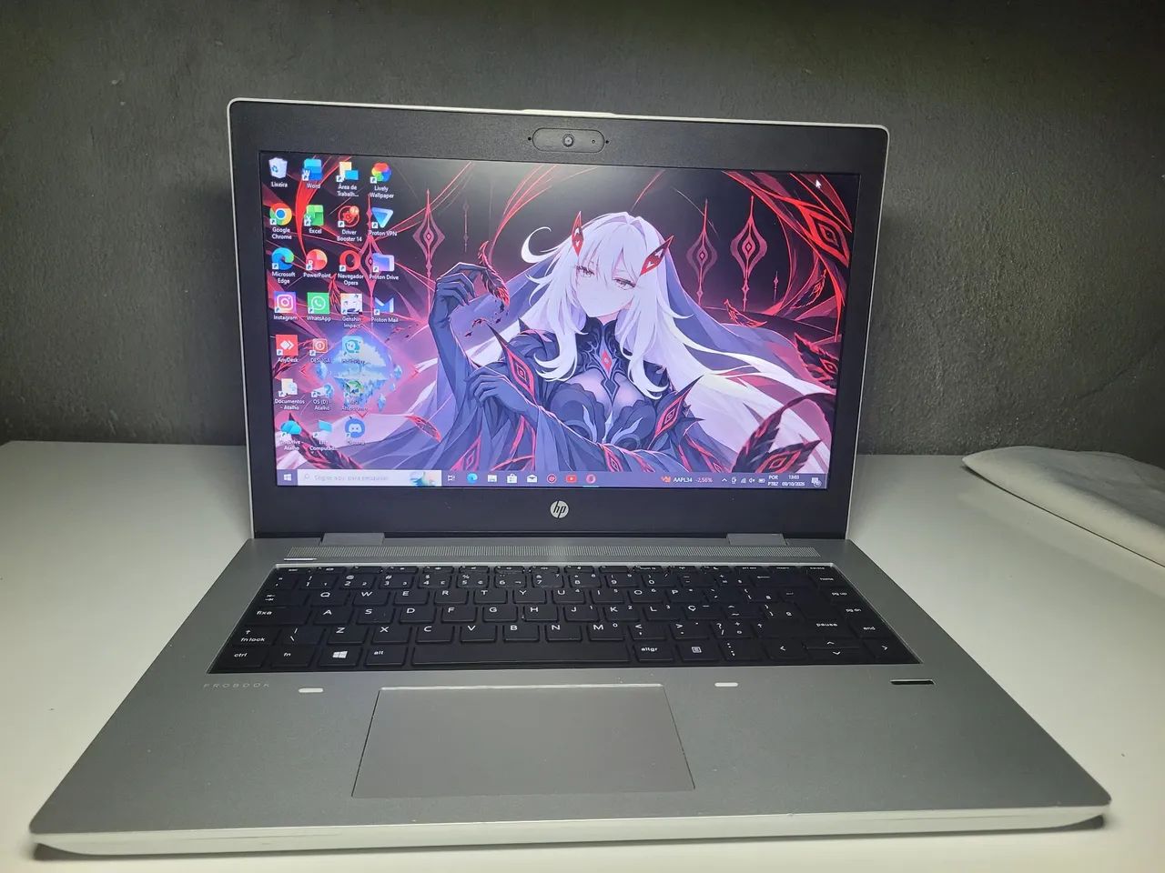 Notebook hp probook para trabalho e estudos 