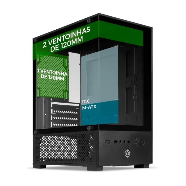 gabinete mini tower
