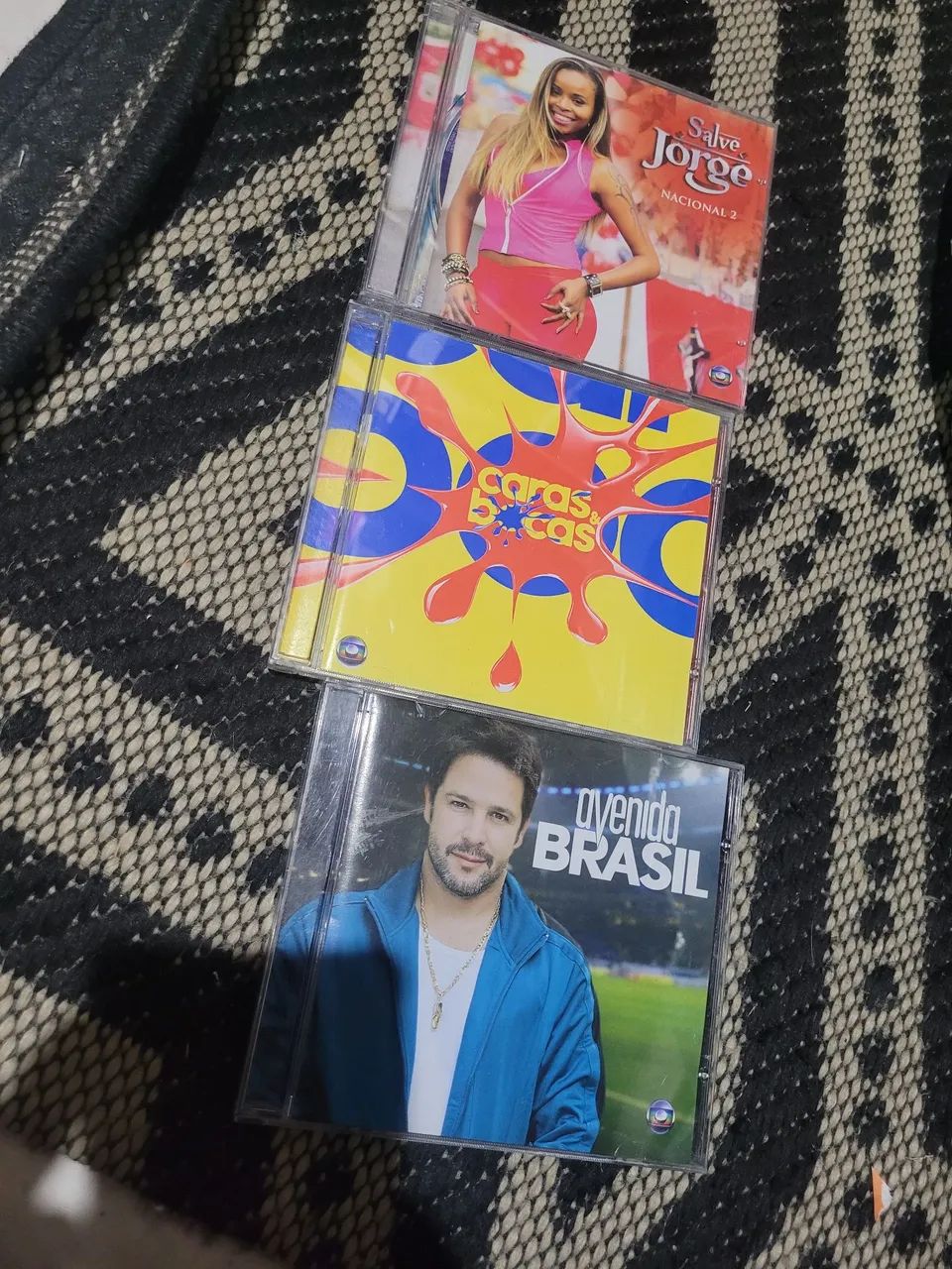  3 cds de novela
