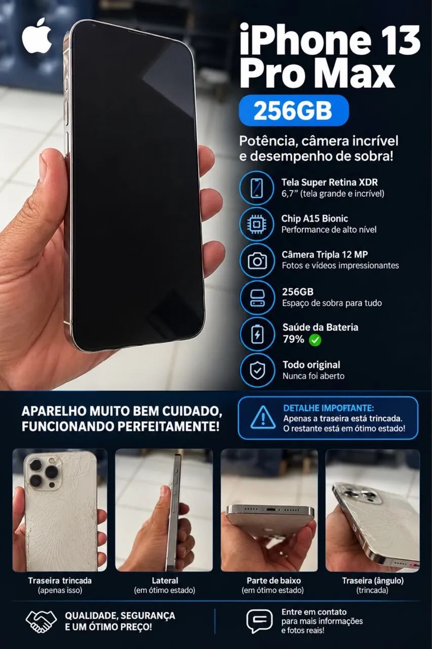 Iphone 13 pro max 256gb