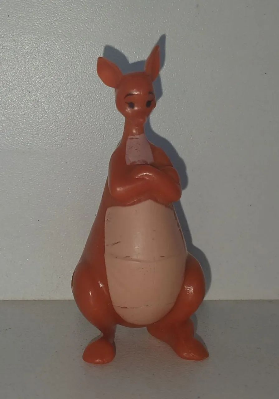 BONECO ACTION FIGURE MINIATURA DISNEY ORIGINAL CAN URSINHO POOH PUFF