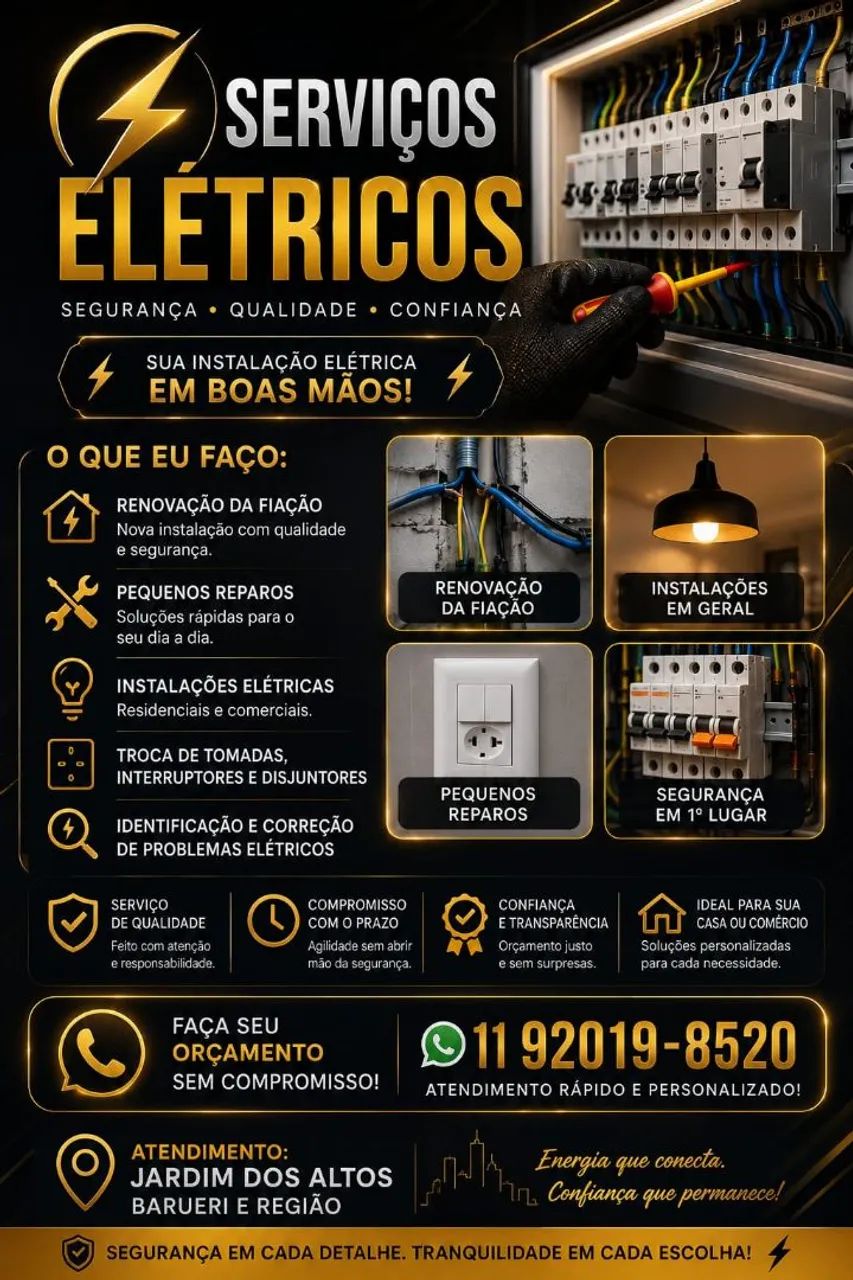 ? Soluções Elétricas com Qualidade e Segurança