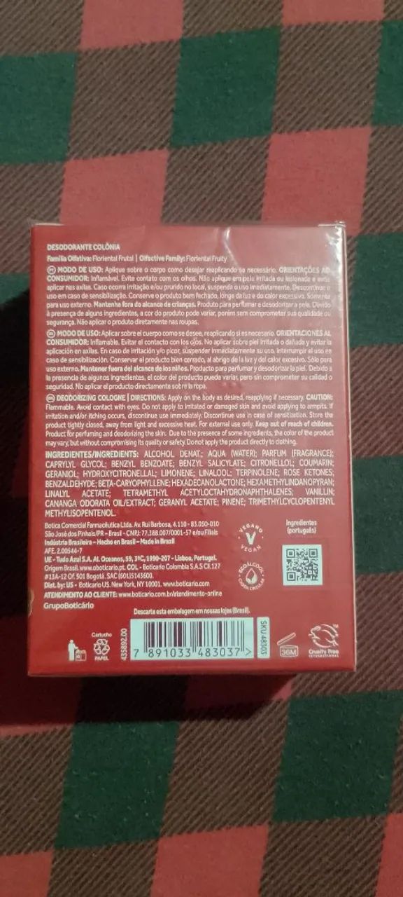 Vendo florata red da Boticário  - Foto 2