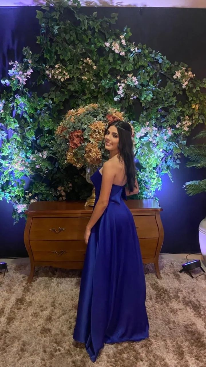 Vestido Azul Royal - Foto 2