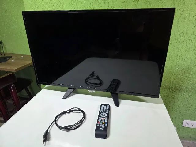 Smart Tv De 32 Aoc Le32s5970 Com Tela Led Hd - Preto