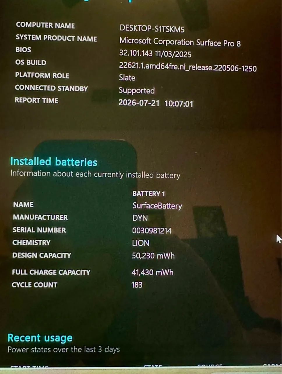 Microsoft Surface Pro 8 16GB 256SSD TOP - Foto 4