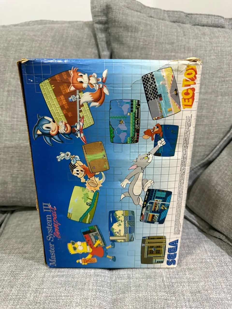 Master System 3 Compact com Sonic na Mem ória  - Foto 2