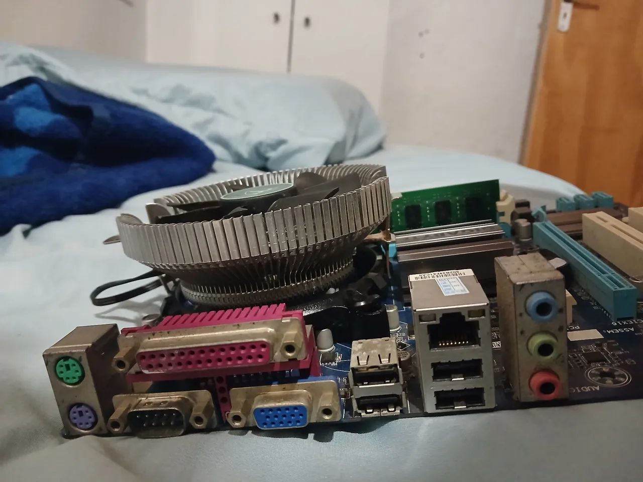 Placa mãe com processador e ram - Foto 2