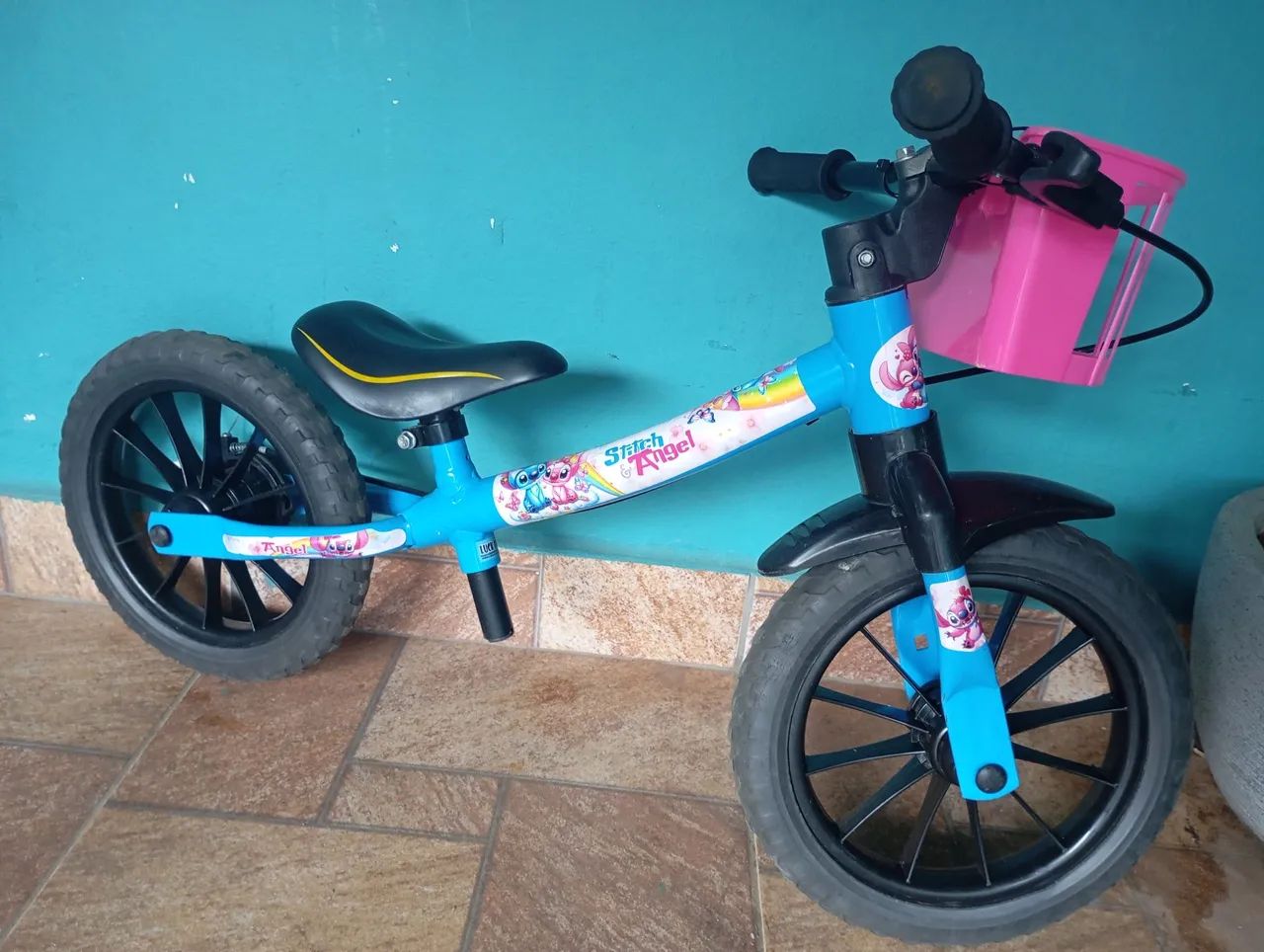 Bicicleta de equilíbrio Nathor aro 12  - Foto 3