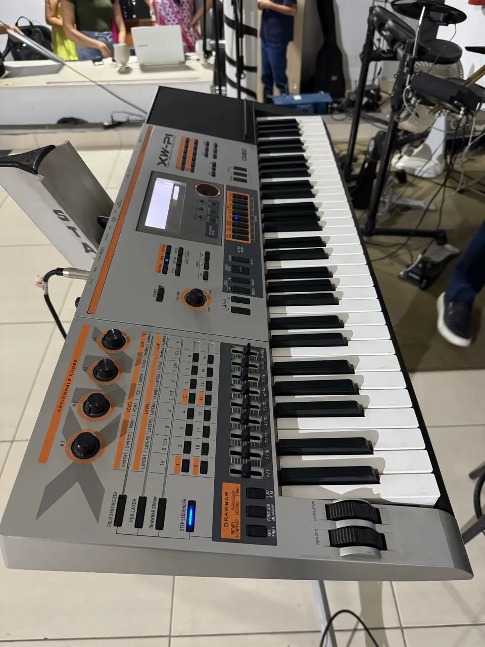 Sintetizador Casio XW-P1 - Performance & Solo Synth - Instrumentos