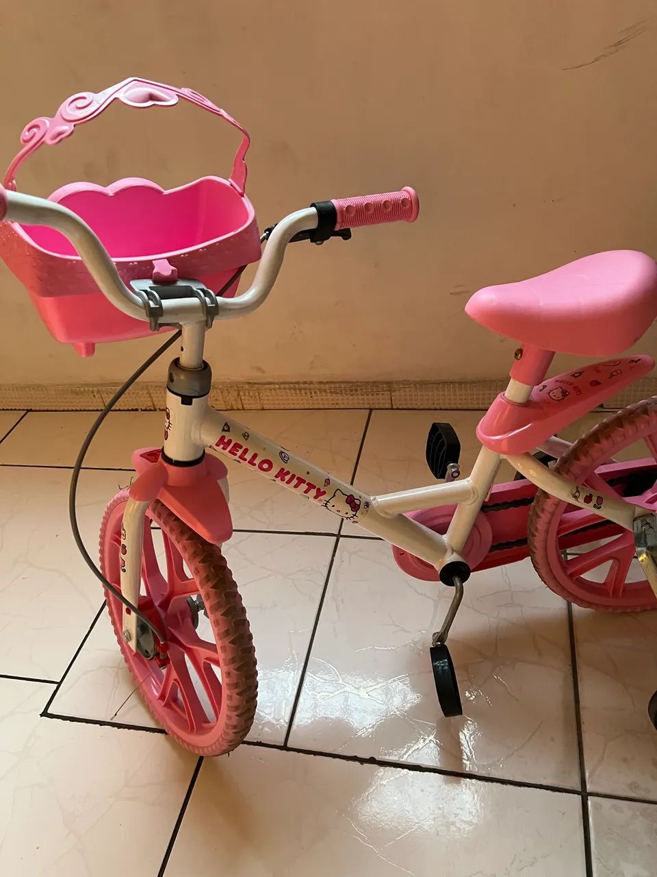 Bicicleta Aro 14 Hello Kitty