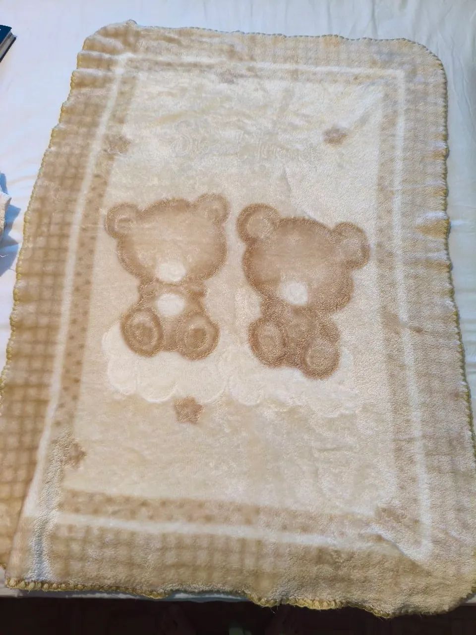 Coberto de bebê de ursinho  - Foto 5