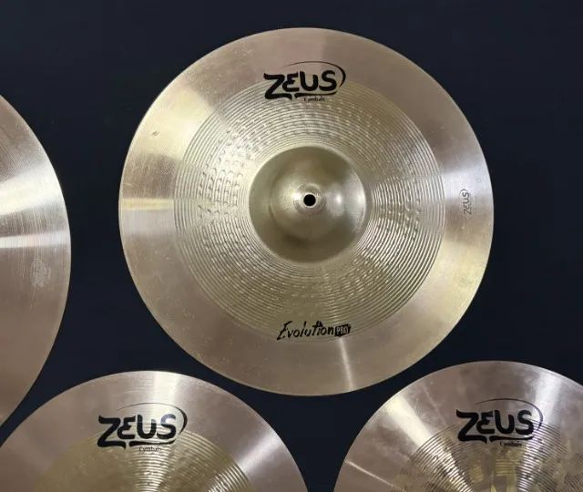 Kit De Pratos Zeus Evolution Pro Set C 14 / 16 / 20 - Foto 5