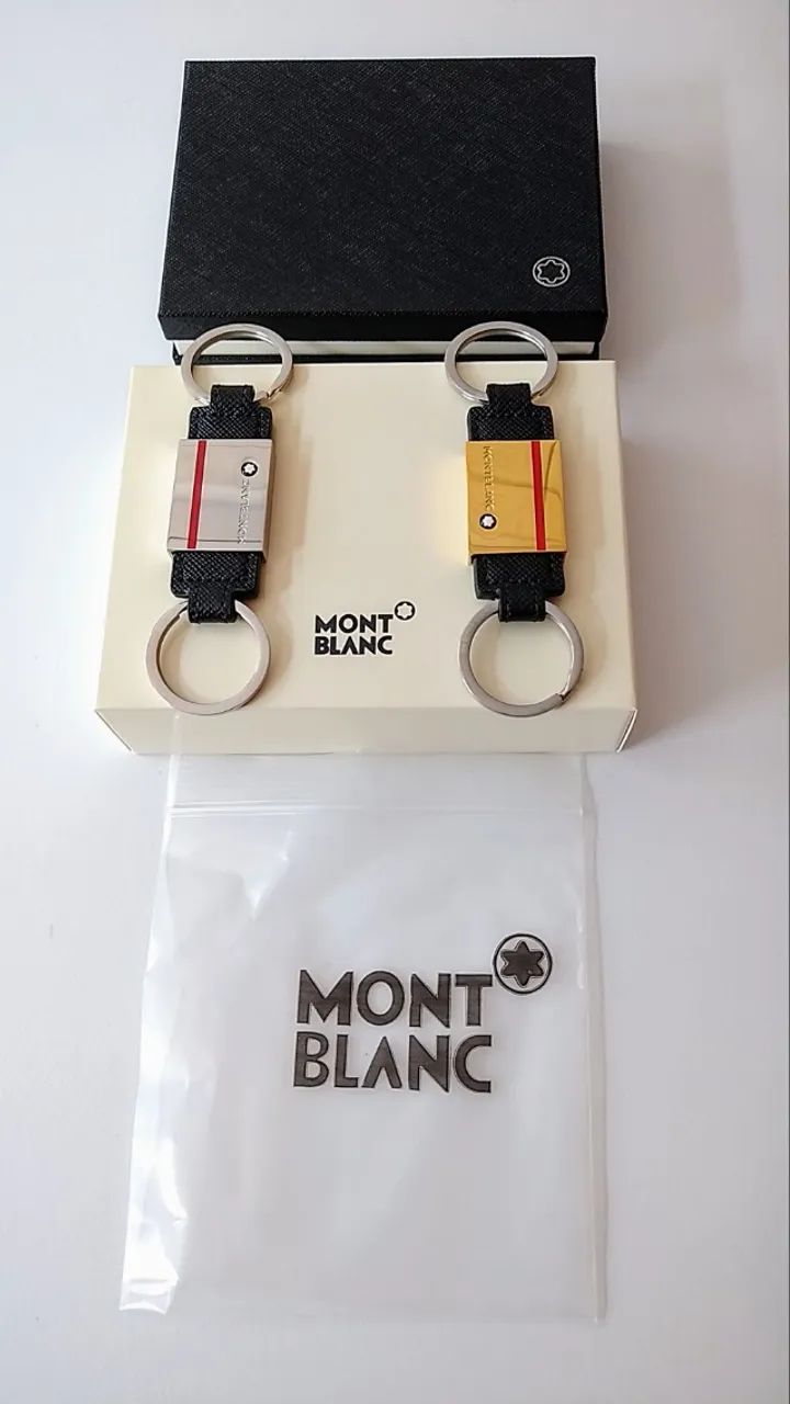 Montblanc chaveiro Prata/Dourado  - Foto 4