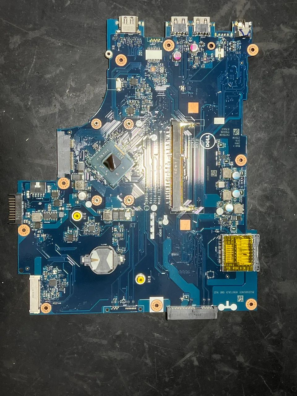 Placa Mãe Dell La-b481p Celeron N2830 Inspiron 15r 