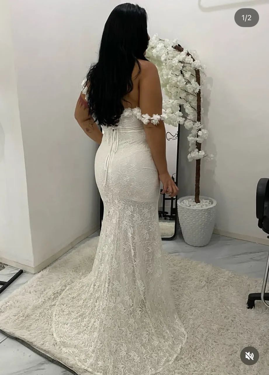 Vestido de noiva sereia - Foto 2