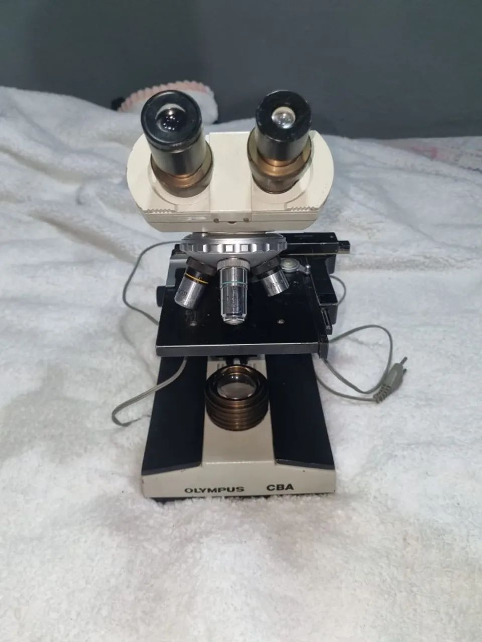 Microscópio Proficional Binocular Olympus CBA  - Foto 2