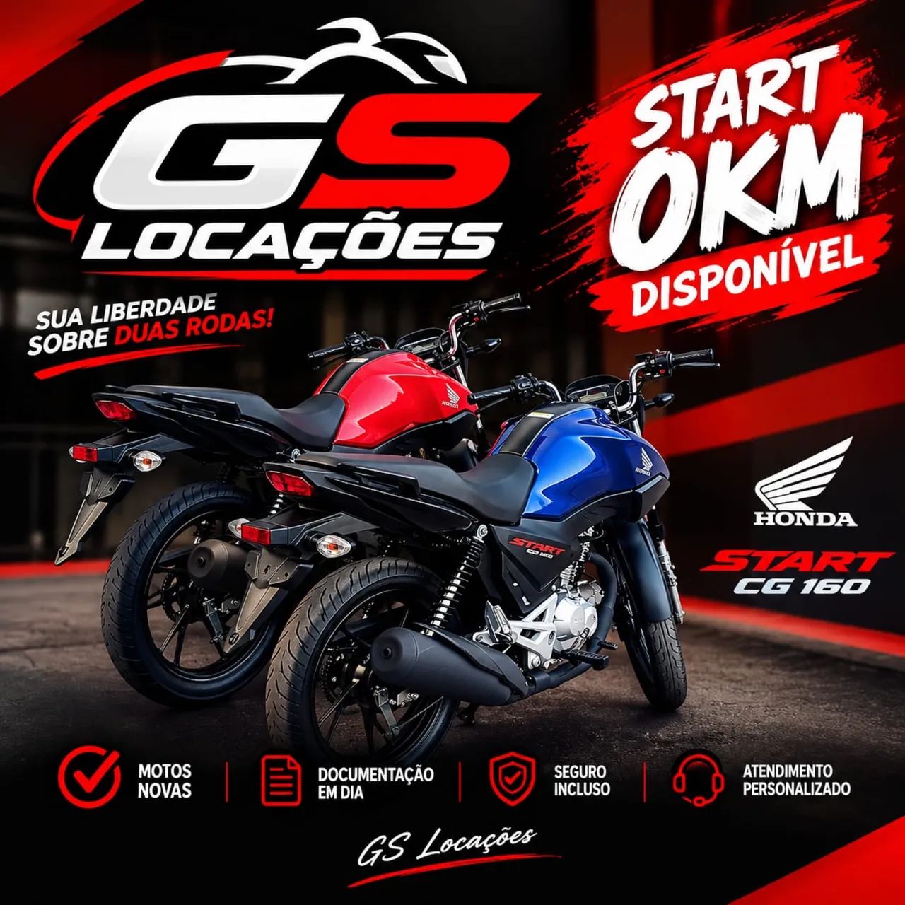 Aluguel de motos 