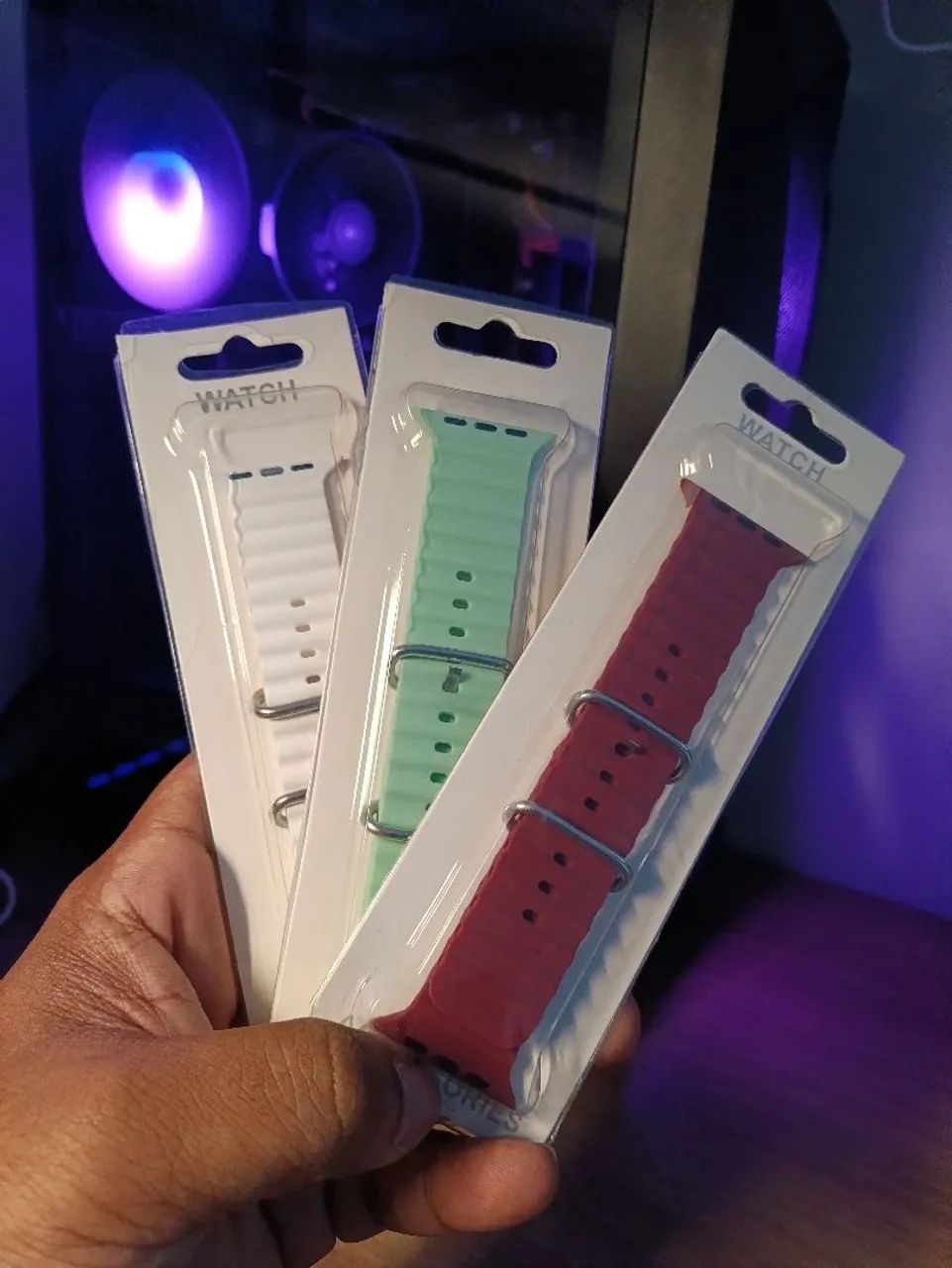 Pulseira para smartwatch 42/44mm oceano 