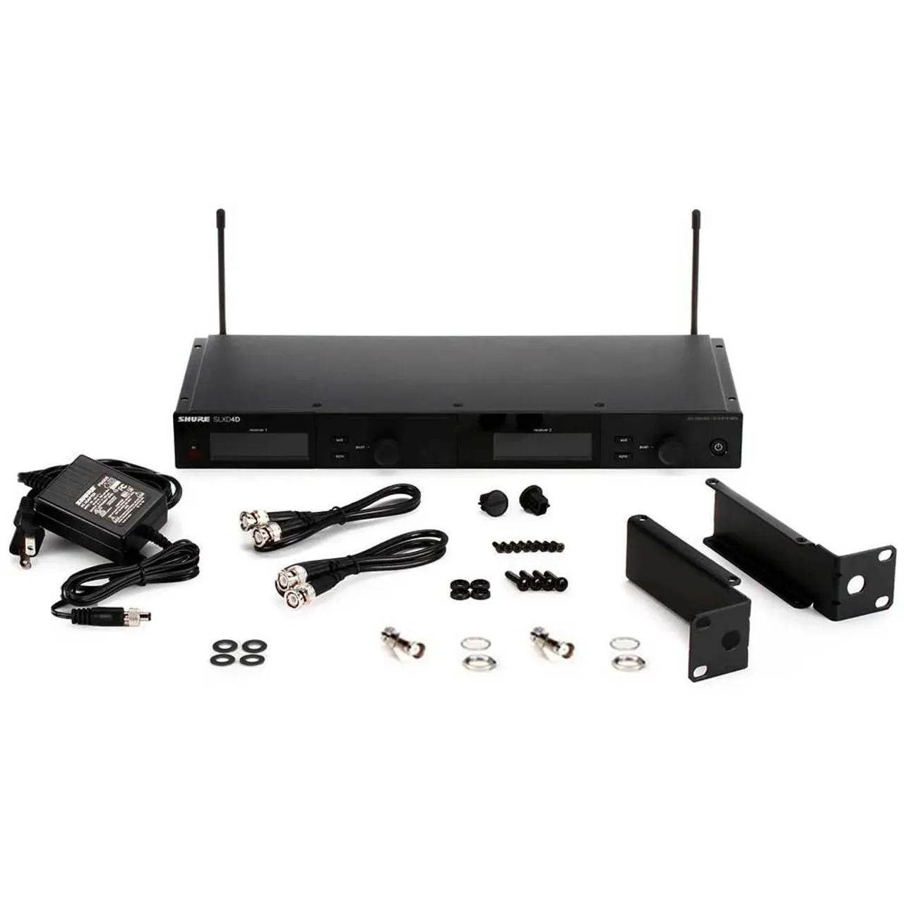 Receptor Duplo Shure sem Fio SLXD4D  - Foto 3