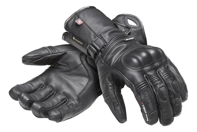 Luvas Triumph Norgaard Gore-tex Primaloft Pretas Original - Foto 6
