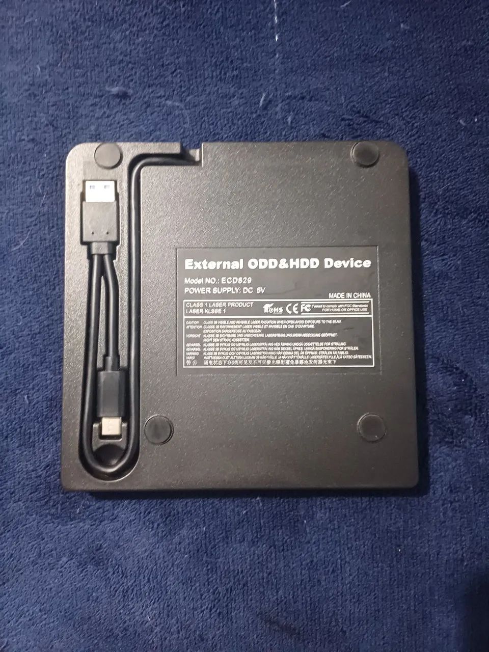 Leitor de CD e DVD