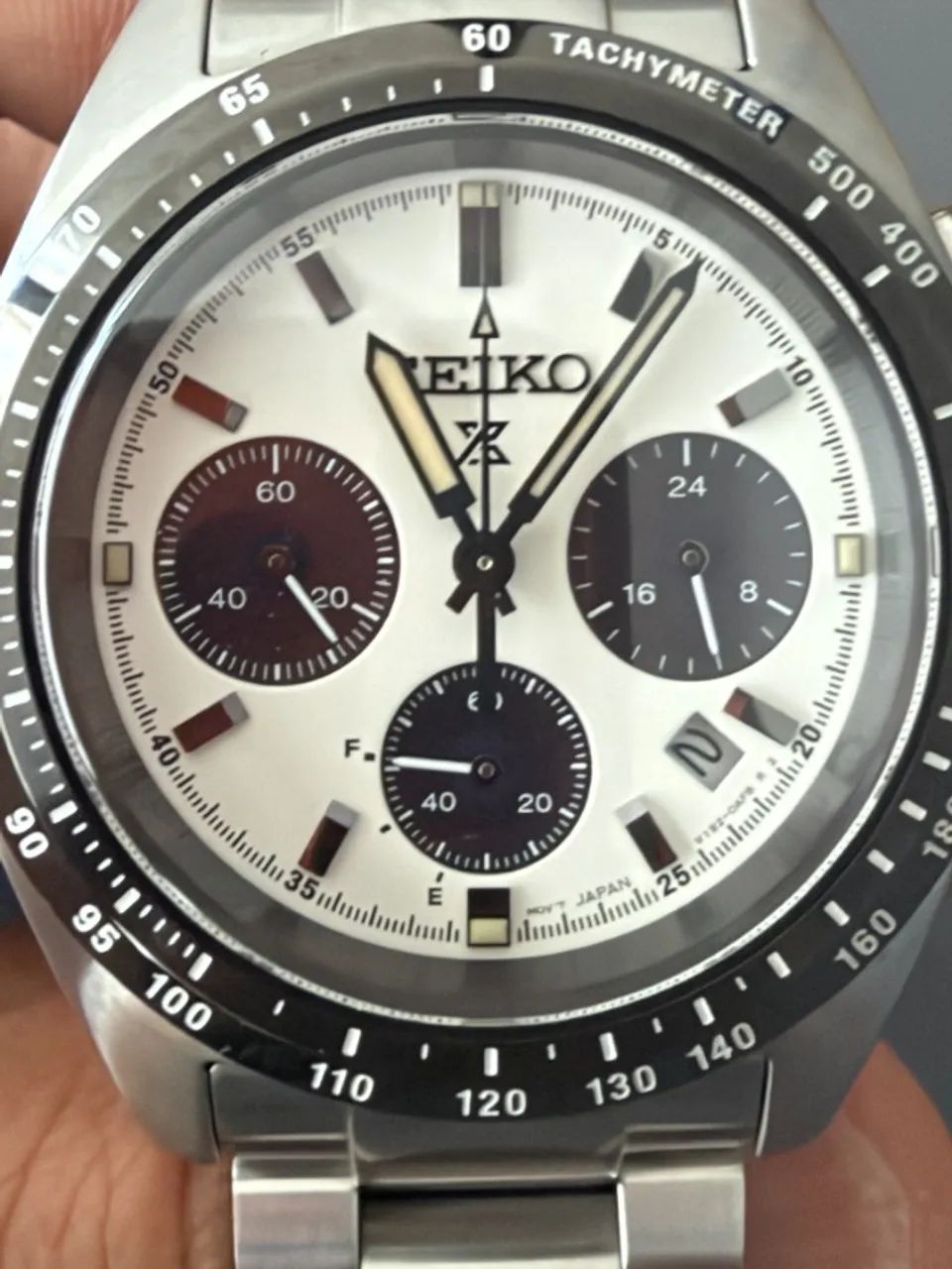 Relógio Seiko Panda Prospex Speedtimer SSC813 - Foto 3