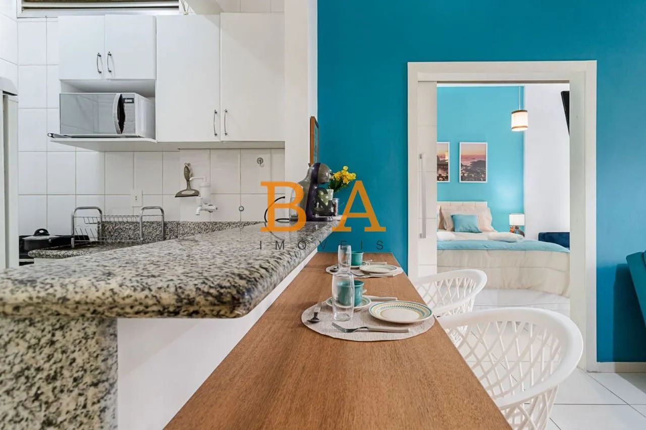 B&A Vende Quarto e sala em Copacabana com Vista Lateral Mar - Foto 4