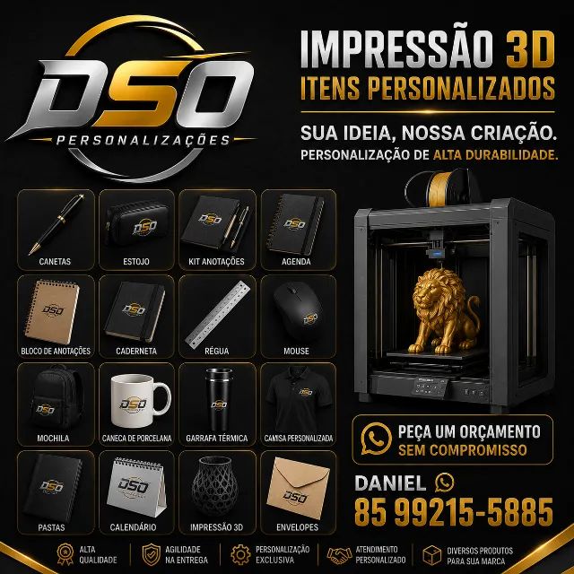 itens personalizados